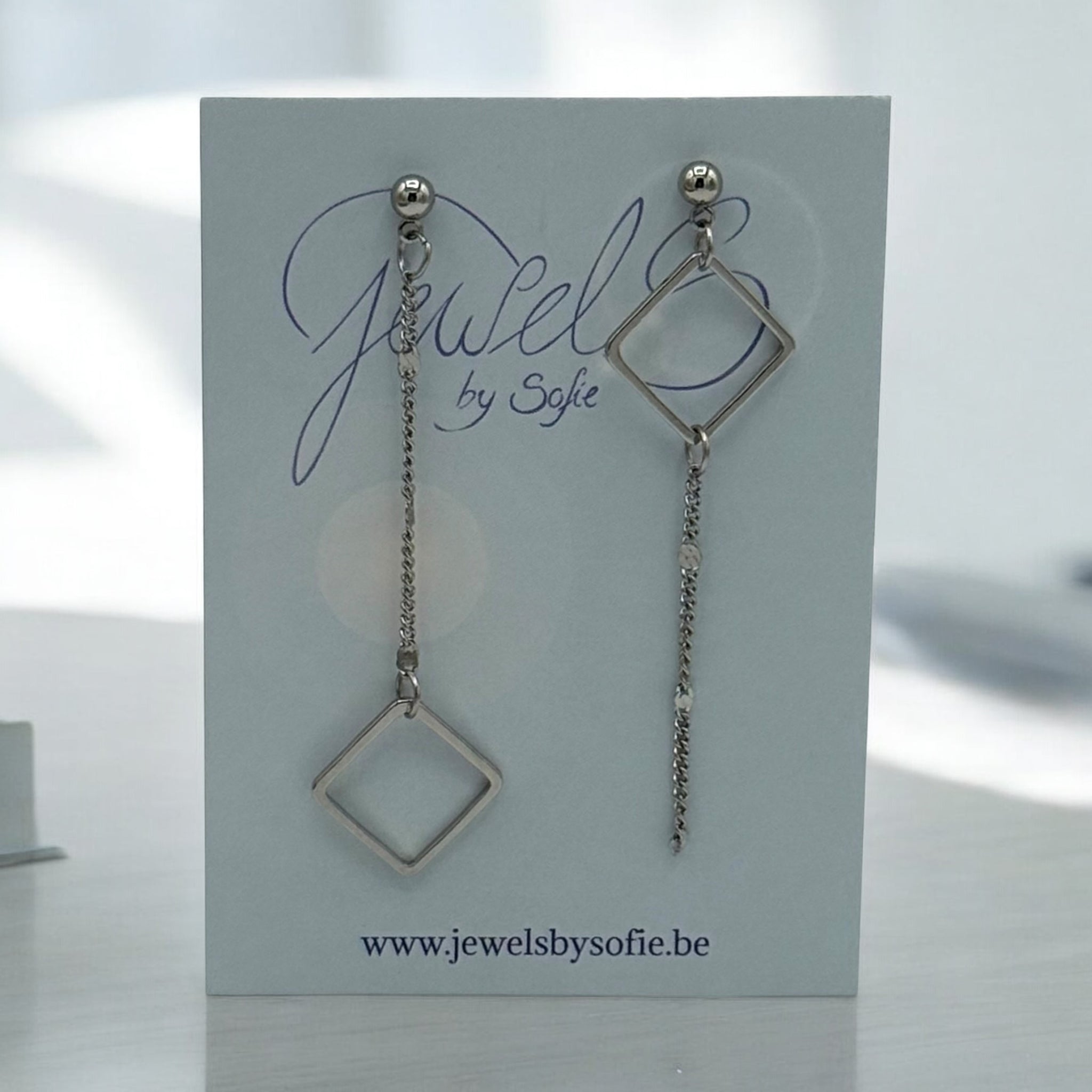 925 Sterling Zilveren Mooie Asymmetry Bee & Flower Oorbellen Voor Dames